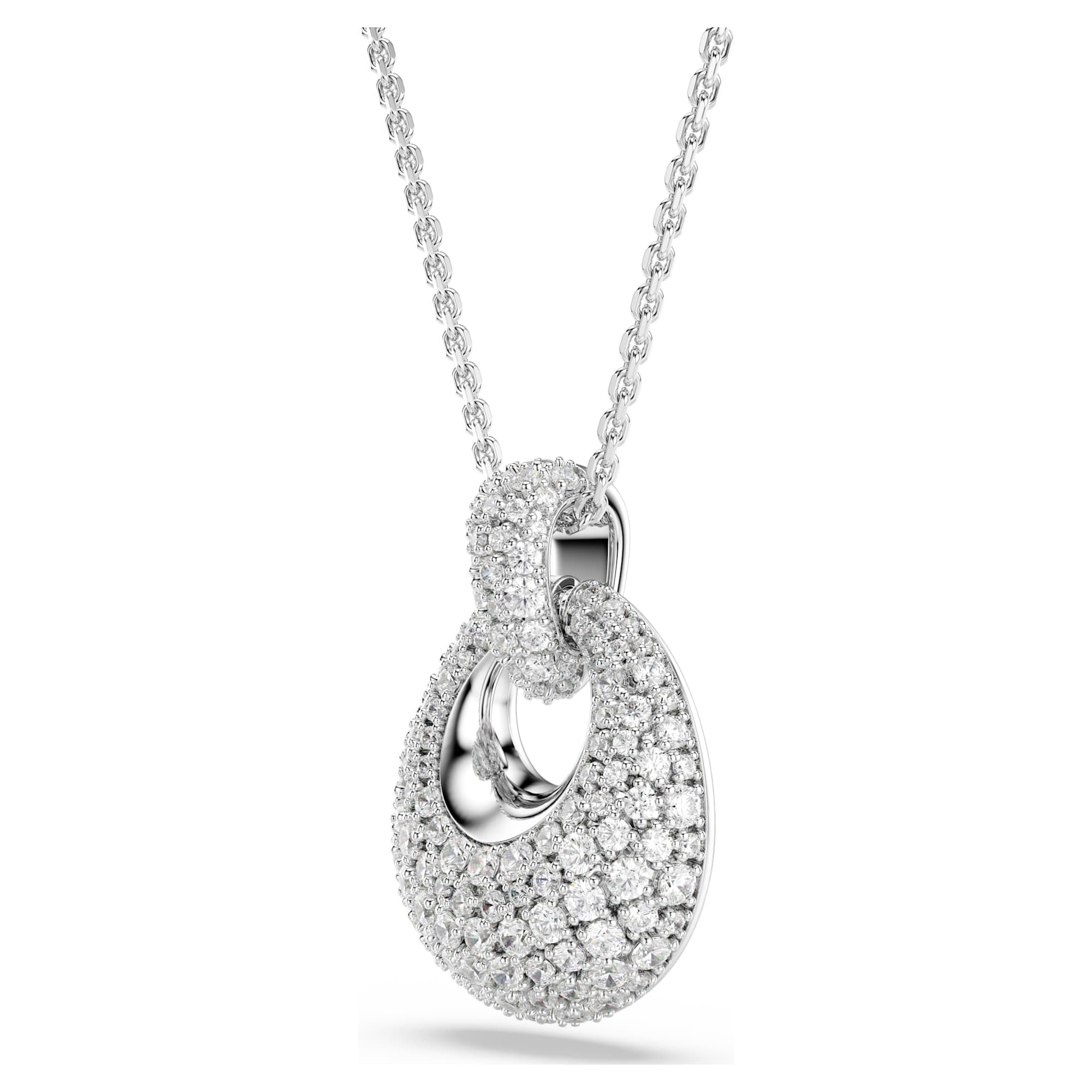 Sublima pendant White, Rhodium plated - Image 3