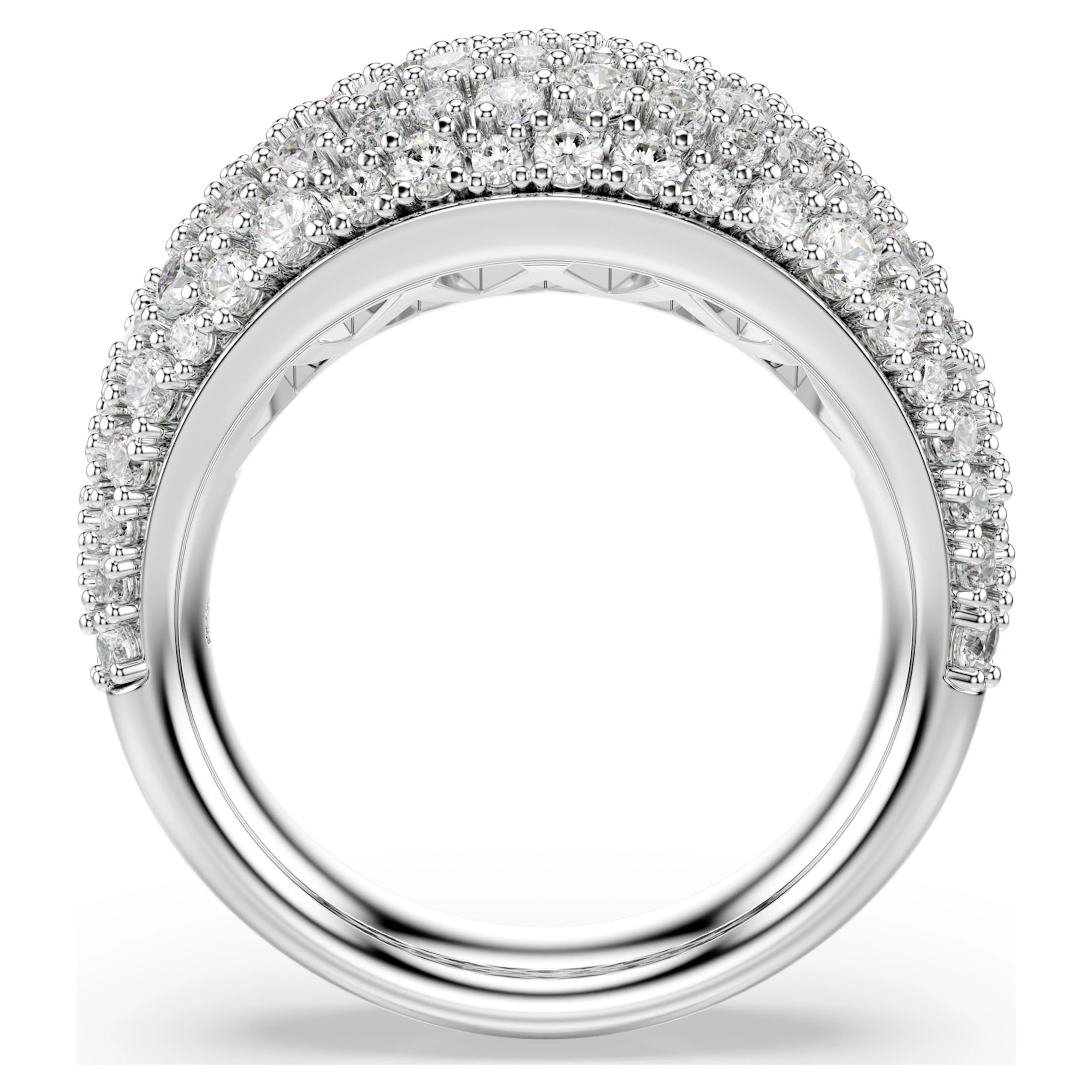 Sublima ring White, Rhodium plated - Image 3