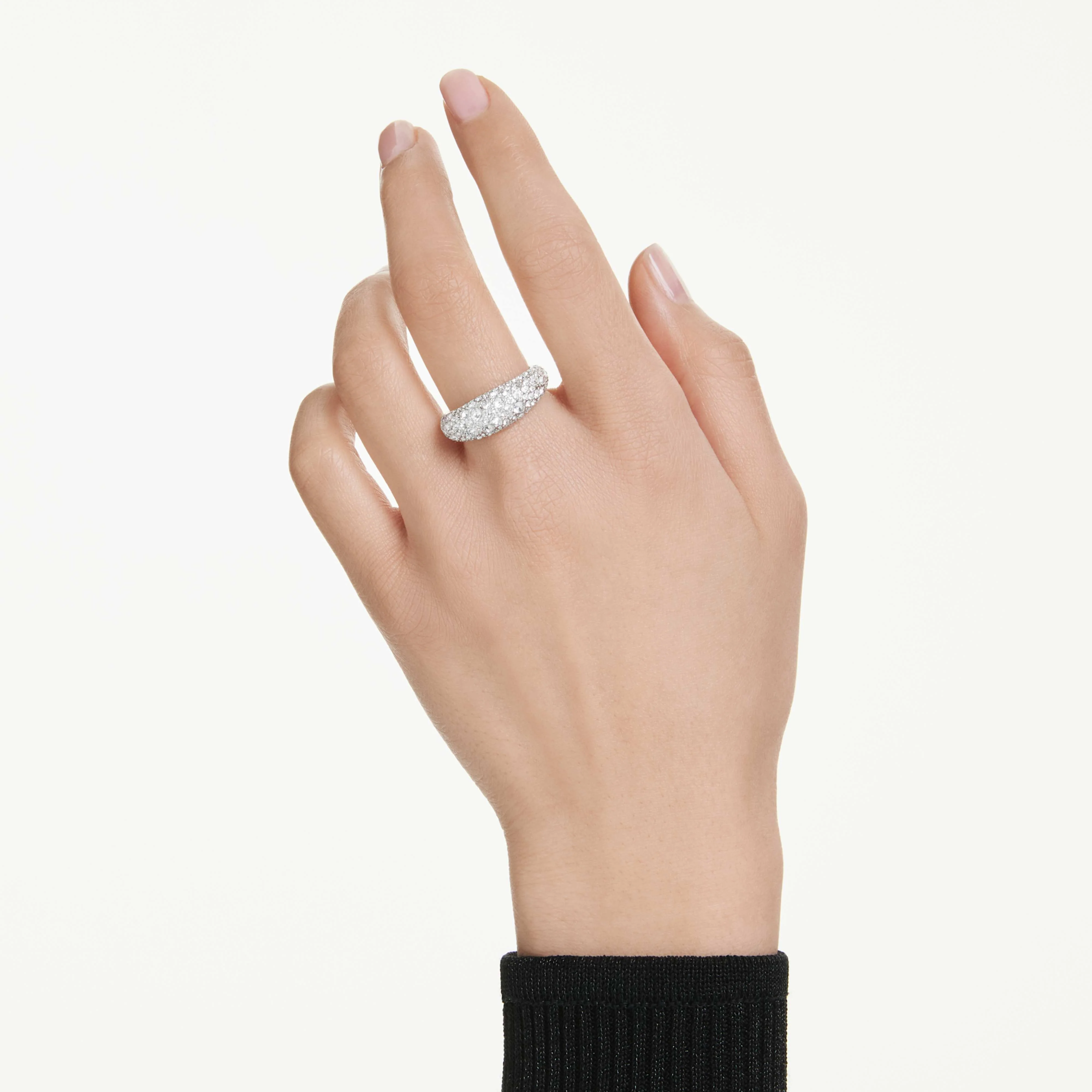 Sublima ring White, Rhodium plated - Image 5