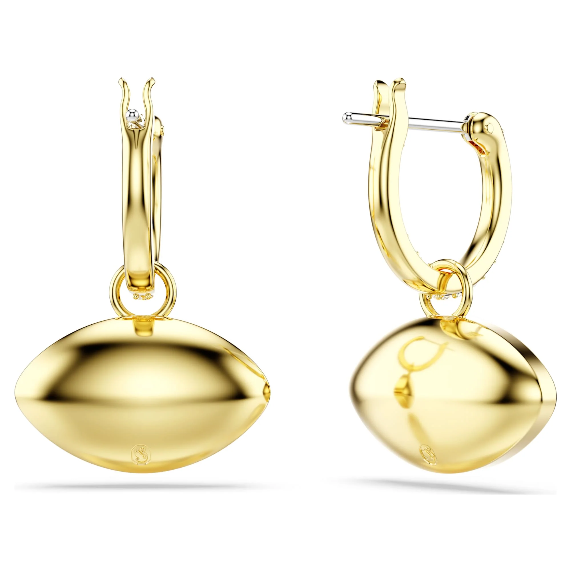 Symbolica drop earrings Evil eye, Blue, Gold-tone plated - Image 4
