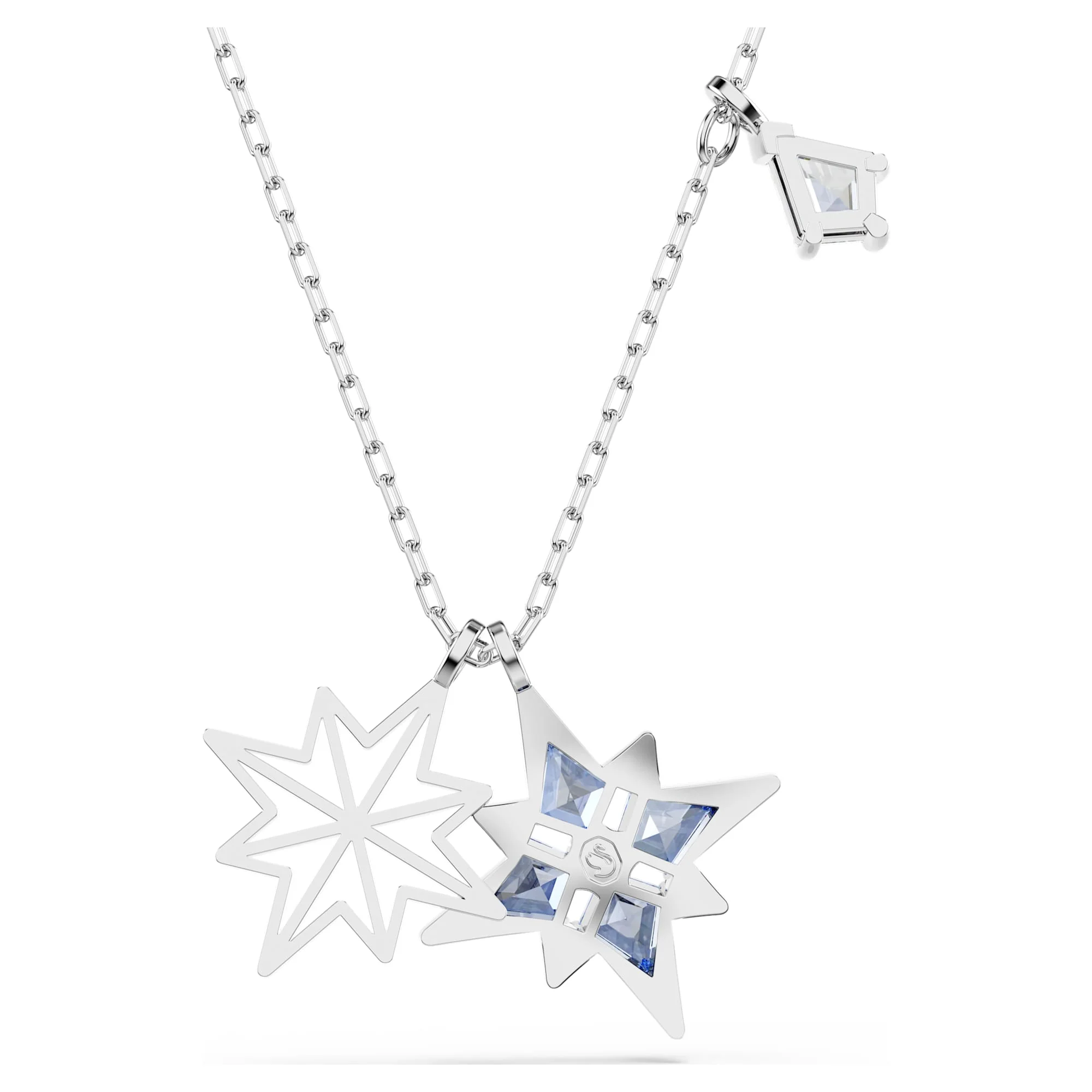 Symbolica pendant Star, Blue, Rhodium plated - Image 5
