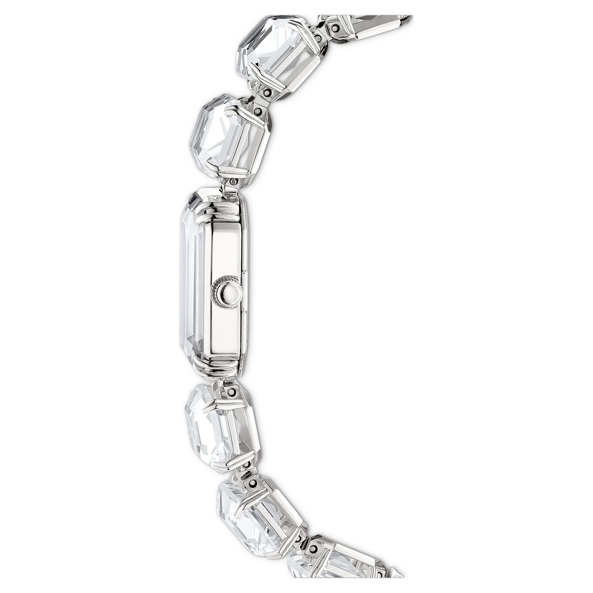 Watch Octagon cut bracelet, White, Stainless steel - Image 7